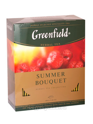 Чай Greenfield Summer Bouquet 100 пакетиков
