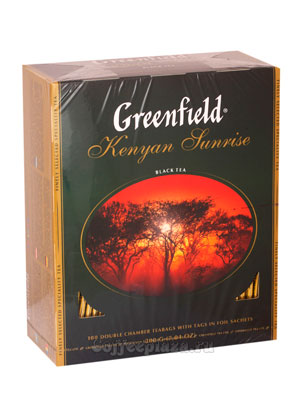 Чай Greenfield Kenyan Sunrise 100 пакетиков