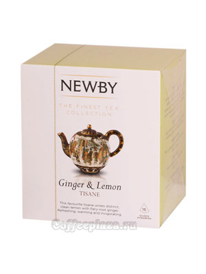 Чай Newby Имбирь и лимон  в пирамидках 15 шт