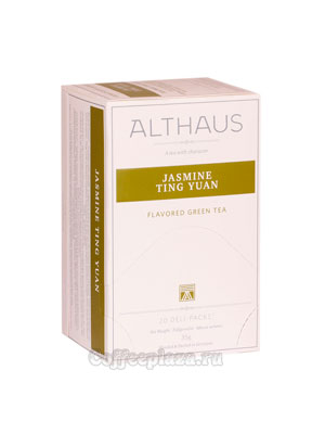 Чай Althaus Jasmin Ting Yuan зеленый 20х1,75 гр пакет