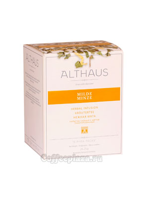 Чай Althaus Нежная Мята Пирамидки  15х2,7 гр