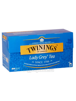 Чай Twinings Lady Grey (25 пакетиков)