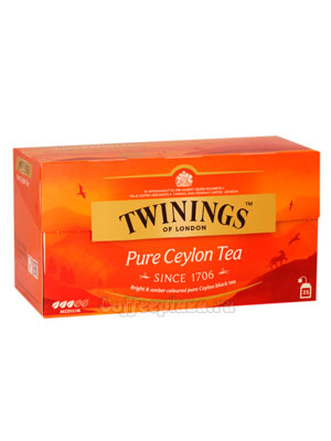 Чай Twinings Цейлон (25 пакетиков)