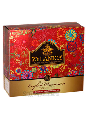 Чай Zylanica Сeylon Premium Black Tea 100 пакетиков