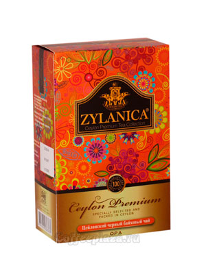 Чай Zylanica Ceylon Premium ОРА черный 100 гр