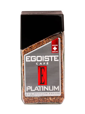 Кофе Egoiste растворимый Platinum (ст.б.)