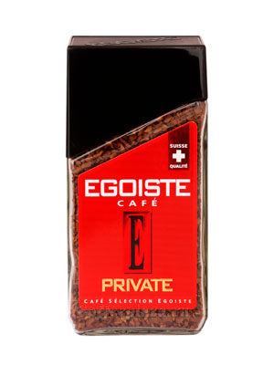 Кофе Egoiste растворимый Private (ст.б.)