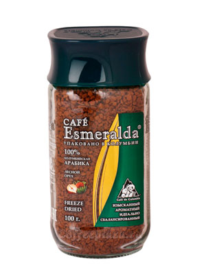 Кофе Cafe Esmeralda растворимый Лесной Орех 100 гр