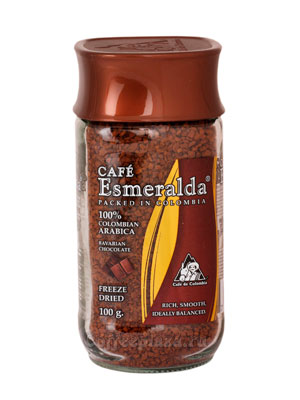 Кофе Cafe Esmeralda растворимый Баварский Шоколад 100 г