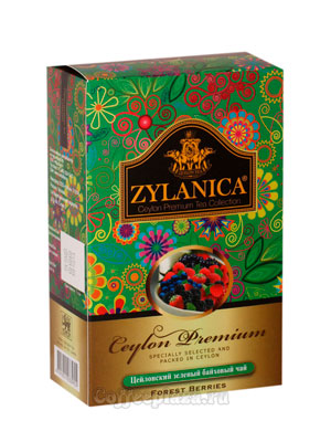 Чай Zylanica Ceylon Premium зеленый  Лесные ягоды 100 гр