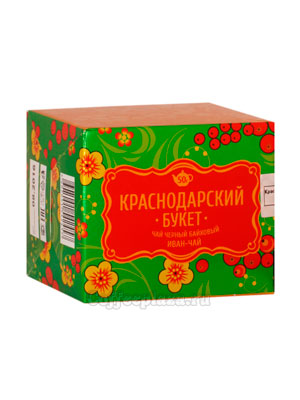 Чай Краснодарский букет черный с Иван-чаем 50 гр