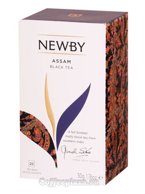 Чай пакетированный Newby Ассам 25 шт