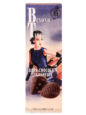 Шоколад Belgian Beyond time ракушки горький 60 гр