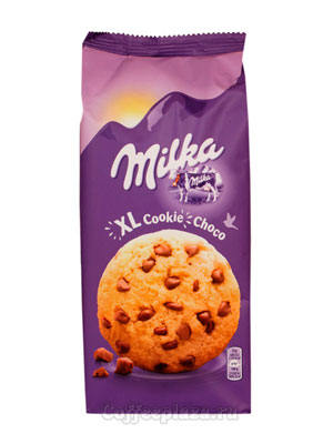 Бисквитное печенье Milka Choco XL 184 гр