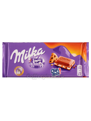 Шоколад Milka Chips ahoy 100 гр