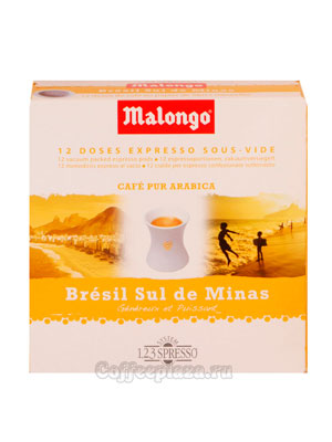 Кофе Malongo в чалдах Brasil Sul de Minas