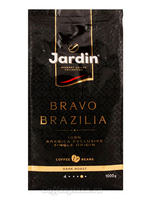 Кофе Jardin в зернах Bravo Brazilia 1 кг