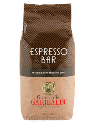 Кофе Garibaldi в зернах ESPRESSO Bar 1 кг