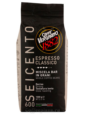 Кофе Vergnano в зернах Espresso Classico 600 1 кг