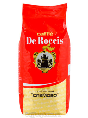 Кофе De Roccis в зернах Rossa 1 кг