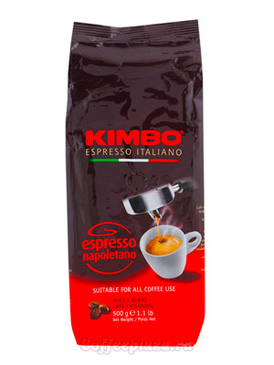 Кофе Kimbo в зернах Espresso Napoletano 500 гр