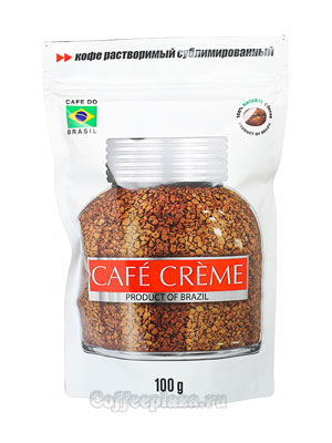 Кофе Cafe Creme растворимый 100 гр пакет