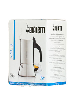 Гейзерная кофеварка Bialetti Venus Elegance 2 порции 1698