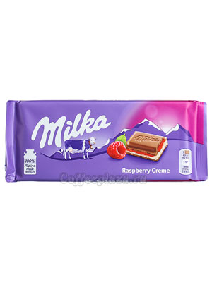 Шоколад Milka Raspberry Cream 100 гр