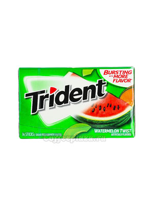 Жевательная резинка Trident Watermelon