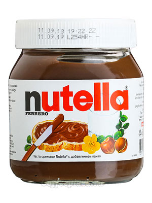 Паста Nutella шоколадная 630 гр