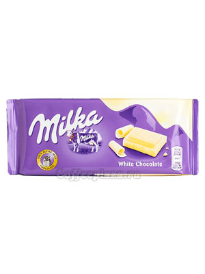 Шоколад Milka белый шоколад 100 гр