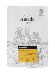 Кофе Amado в зернах Колумбия Супремо 200 гр