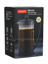 Френч-пресс Bodum Brazil белый 1л  (10938-913)