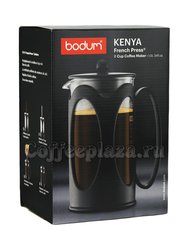 Френч-пресс Bodum Kenya черный 1л (10685-01)