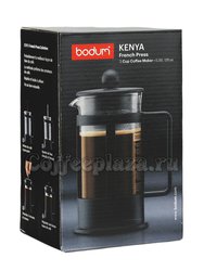 Френч-пресс Bodum Kenya черный 350 мл (1783-01LID)