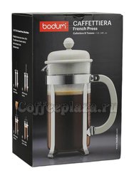 Френч-пресс Bodum Caffettiera белый 1л (1918-913)