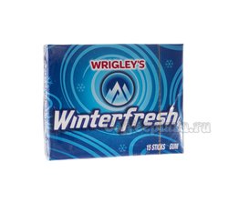 Жевательная резинка Wrigleys Winterfresh Зимняя свежесть