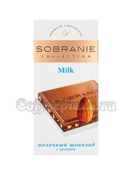 Шоколад Sobranie Молочный с миндалем 100 гр