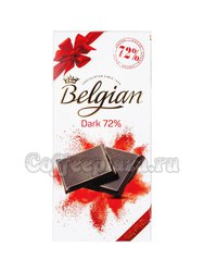 Шоколад Belgian горький  72% 100 г (Dark)