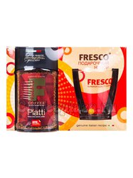 Кофе Fresco Platti растворимый с кружкой, подарочный набор, 95 г