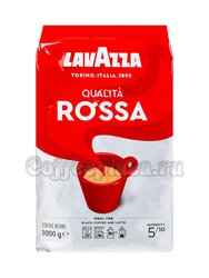 Кофе Lavazza в зернах Rossa