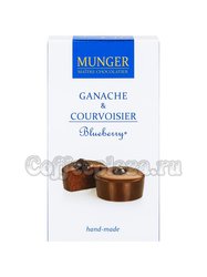 Шоколад D.Munger Ганаш с коньяком и черникой 50 г