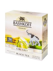 Чай Bashkoff Earl Grey черный с бергамотом в пакетах 100 шт