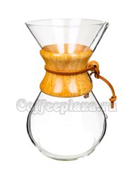 Chemex Кемекс Кофеварка CM-6A, стекло, на 6 чаш. 900 мл