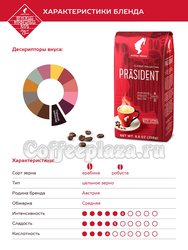 Кофе Julius Meinl в зернах  Президент Классик 250 г