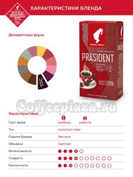 Кофе Julius Meinl молотый President 500 гр