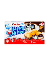 Батончики Kinder Happy Hippo Cacao 103 г (Бегемотик )