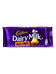 Шоколад Cadbury Whole Nut плитка 120 г