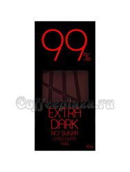 Шоколад горький Shokobox - Extra Dark 99% без сахара 45 г