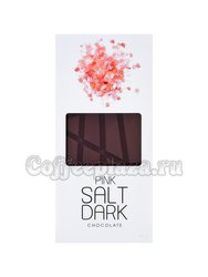 Шоколад горький Shokobox - Pink Salt Dark с розовой солью 45 г